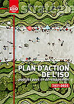 Page de couverture: Plan d'action de l'ISO pour les pays en développement 2021-2025